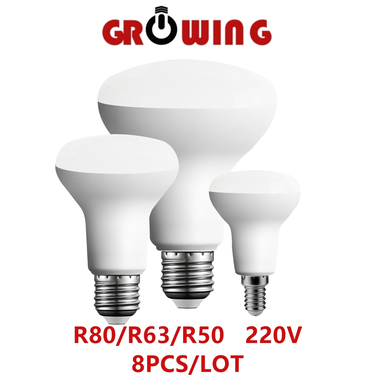 LED ݻ ,   ,  , R50, R63, R80, 220V, 6W-12W,  , ǿ, 8 